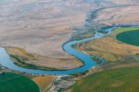 North Platte River in the Marton family property