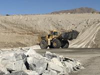 Loader Working in Quarry