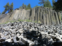 Devils Postpile geologic formation