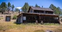 The Frederick Riddle ranch house at the Riddle Brothers Ranch National Historic District. Greg Shine, BLM.