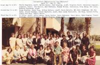 Intermediate Administrative Law Group, BLM Minerals Division, 1981. Doris Koivula is in the  middle row, the fourth person from the left. Photo credit: Public Lands Foundations Archives.