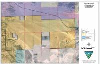 map showing temp closure area for Laughlin Desert Classic
