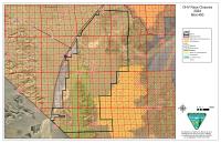 map showing closure area for 2024 Mint 400