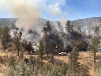 Photo of Fort Stanton Pile Burn