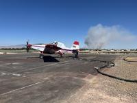 Single engine airtanker fixed wing plane