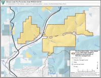 Map of the lands north of Fairbanks that are included in the Fire Prevention Order AK020-25-001