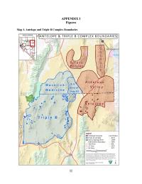 Map showing location of Antelope and Triple B Herd Management Areas.