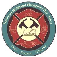 National Wildland Firefighter Day Logo