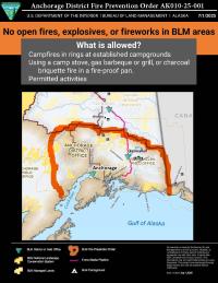 This is a map of the Fire Prevention Order for Anchorage District.