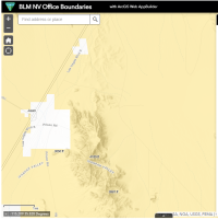 Map showing location of Jean, NV
