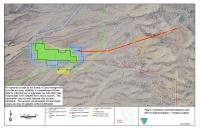 Map showing location of the Robinson Summit Substation Expansion Project in White Pine County.
