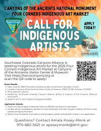 2026 Four Corners Indigenous Art Market poster