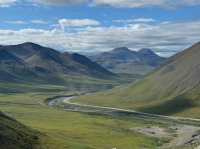 The TAPS through South Atigun Pass.
