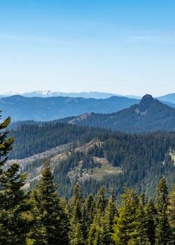 Landscape overlooking the Cascade-Siskiyou National Monument