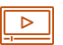 Line drawing glyph of a video player