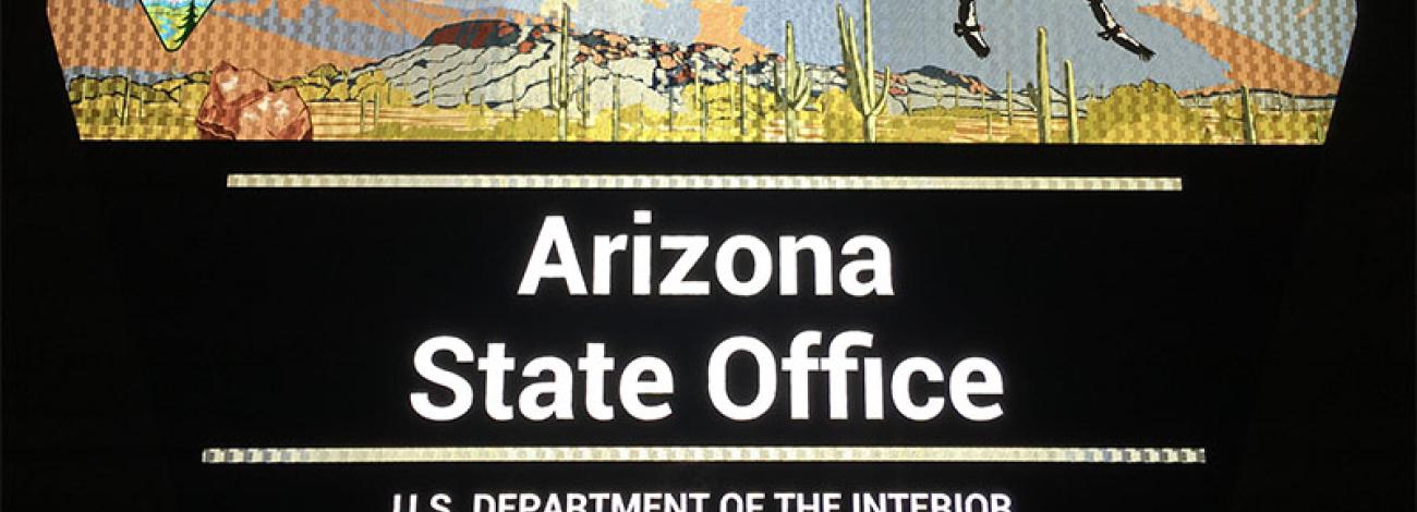 AZ BLM State Office Sign