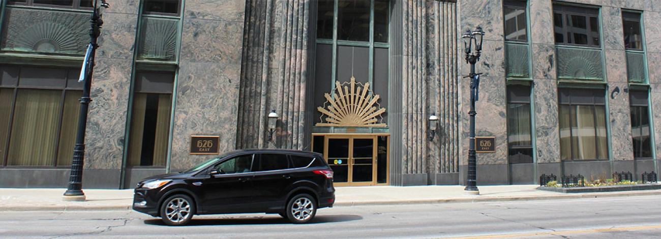 The Milwaukee Gas Light Building where the Northeastern States District Office is located.