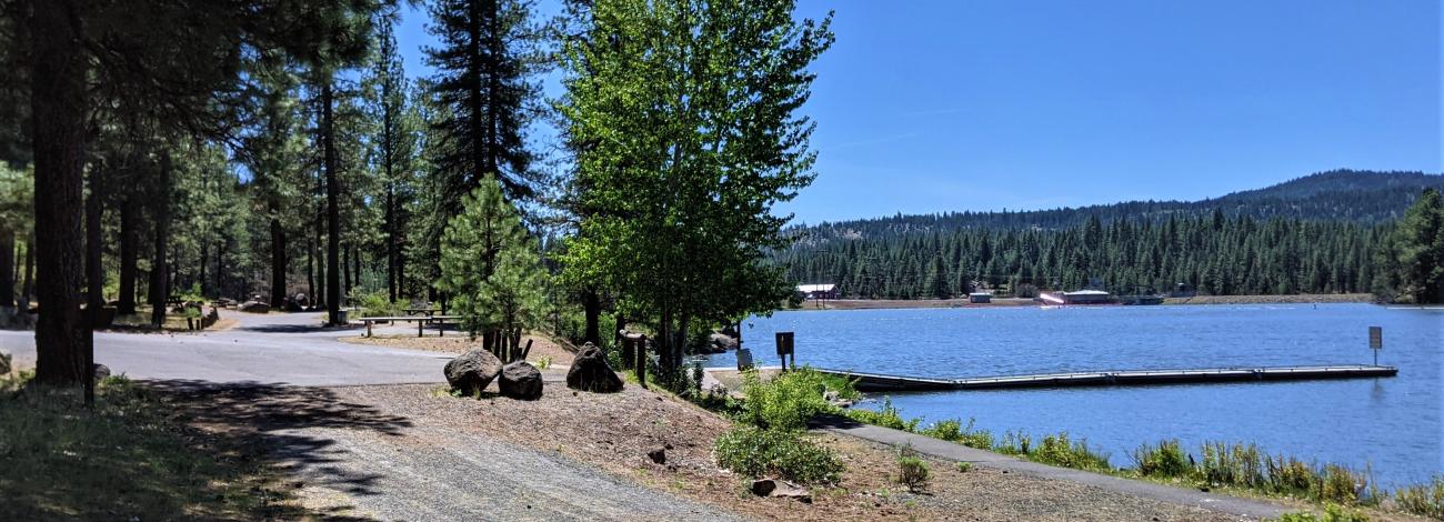 Topsy boat ramp and dock - May 18 2021