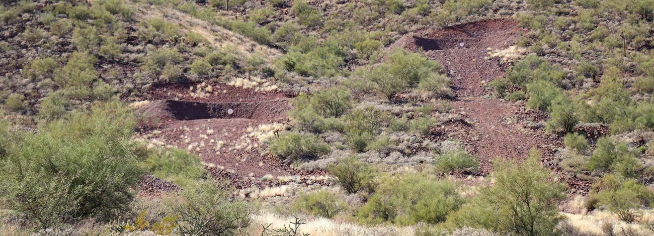 Baldy Mountain Recreational Shooting Site targets