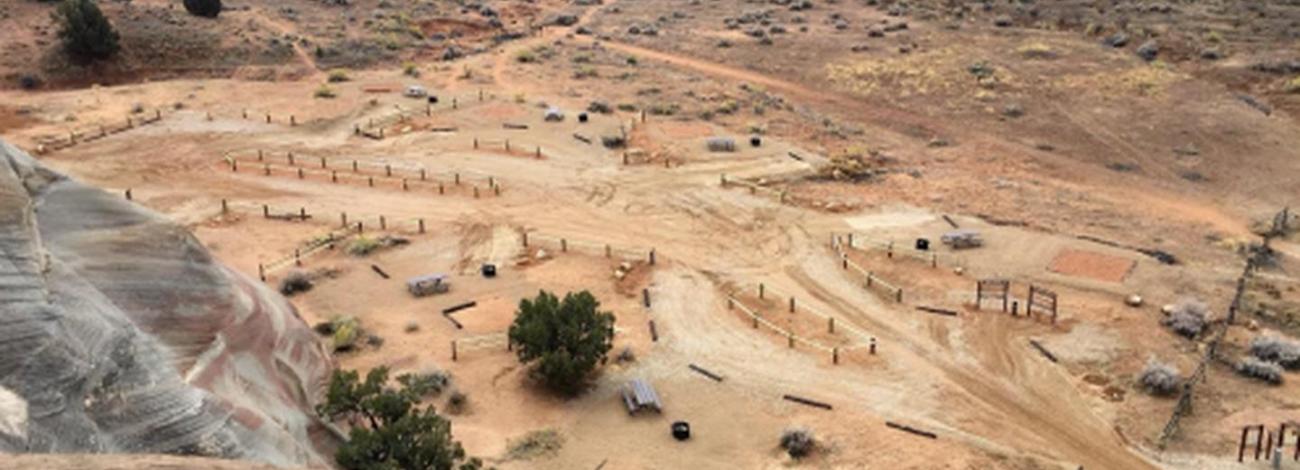 overview of Whitehouse campground 
