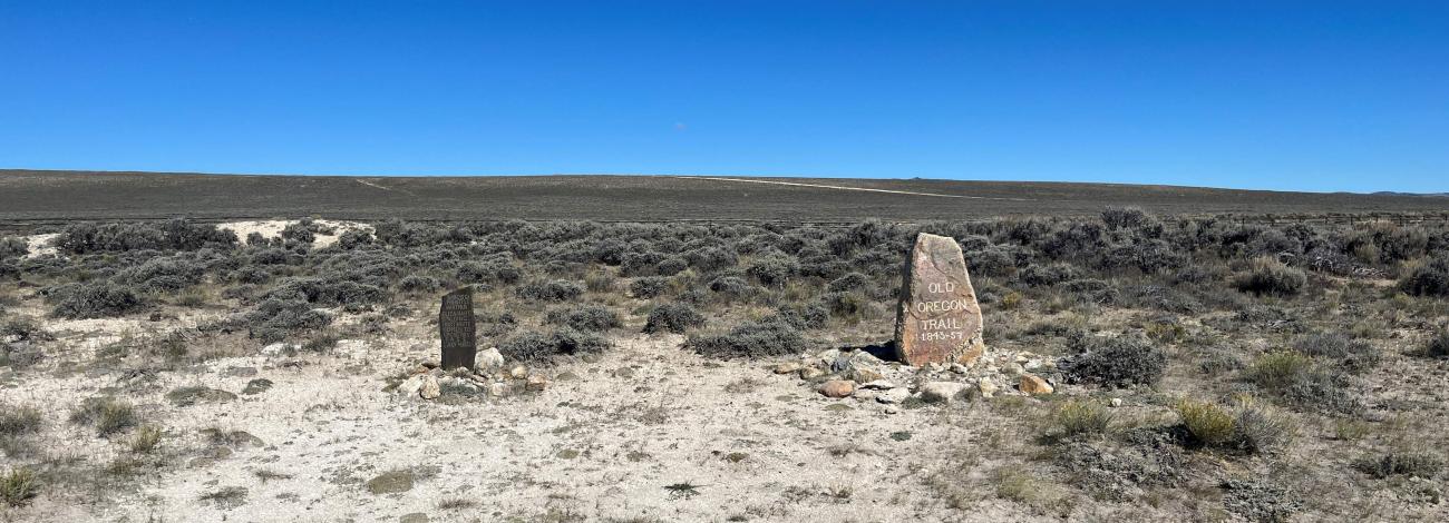 South Pass Summit trail markers