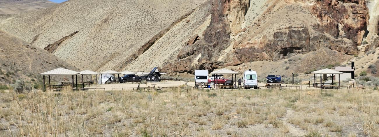 View of Slocum Creek Campground