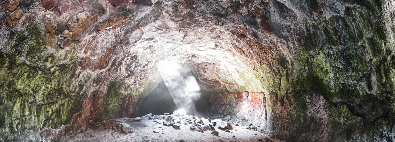 View from inside Derrick Cave