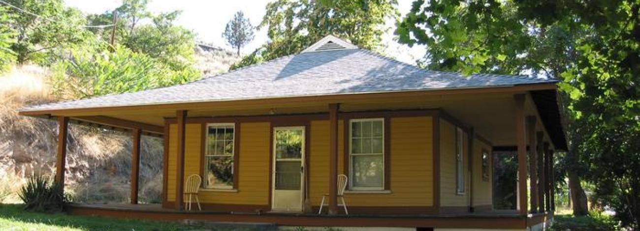 Summer at Maupin Section Foreman's House