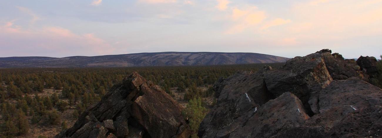 Oregon Badlands Wilderness Tumulus Formation