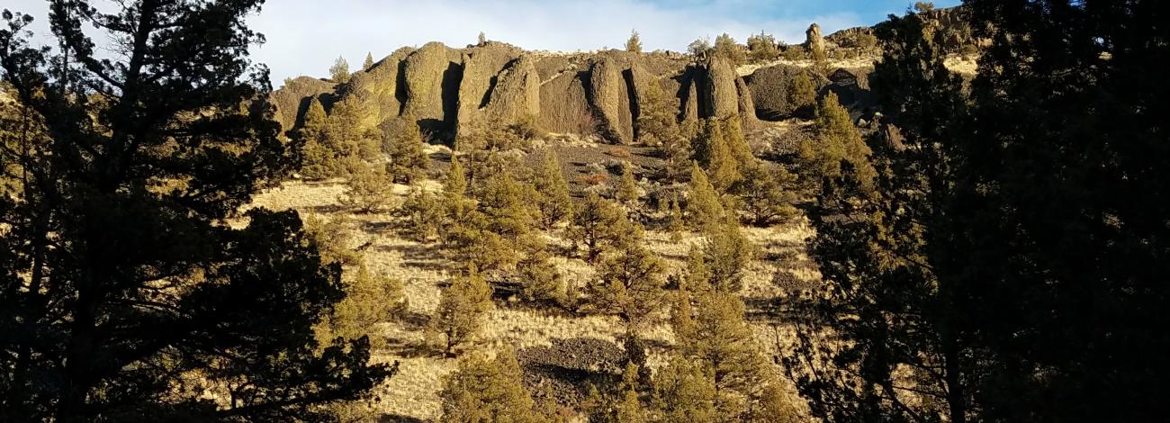 Rimrock above Greenwood Day-Use Area