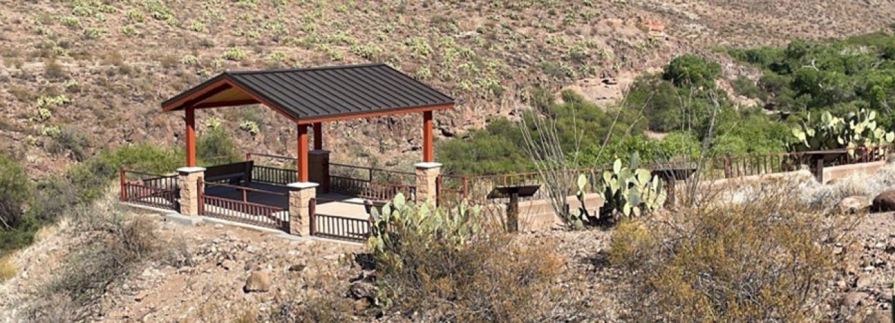 Ramada at Bonita Creek Watchable Wildlife Viewing Area