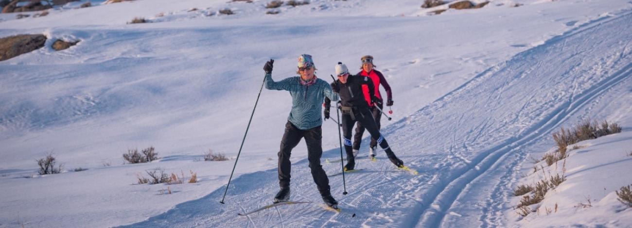 hartman rocks cross country ski