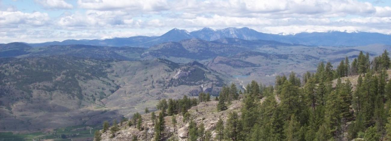 The view of the Wenatchee Valley from the Pacific Northwest Nation, photo by BLM.