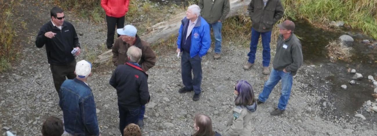 Members of the Eastern Washington RAC at Yakima River Canyon