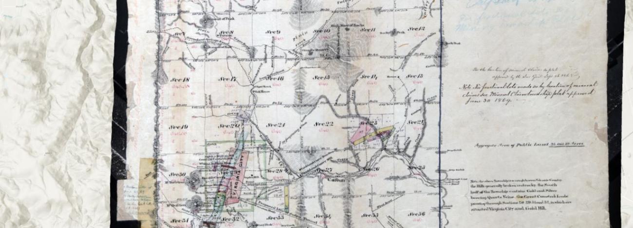 Survey Plat Comstock Lode