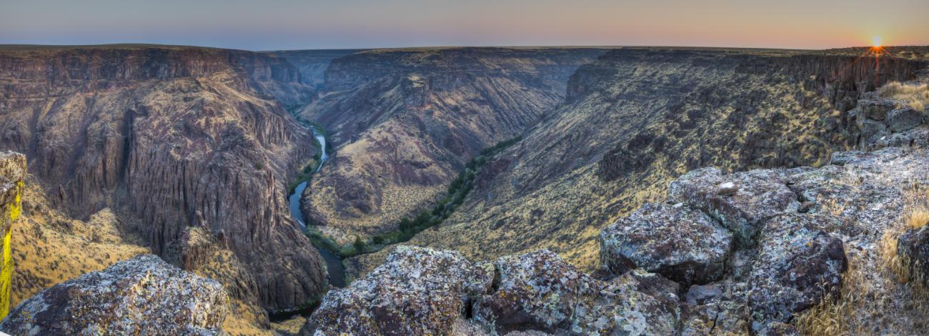 Bruneau River in Bruneau-Jarbidge Wilderness - Photo: Bob Wick, BLM