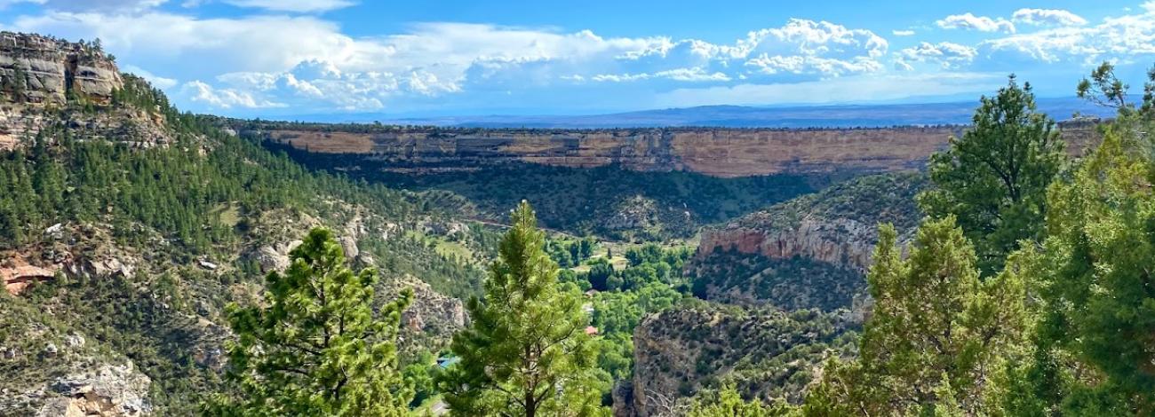 View of Ten Sleep Canyon