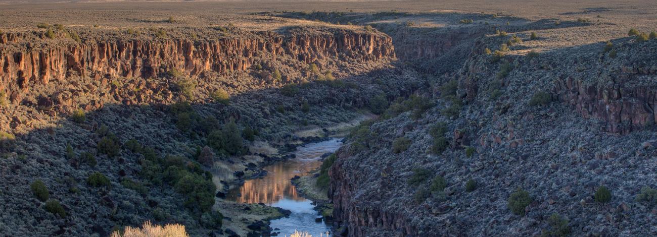 An overview of the Rio Grande Del Norte National Monument and the Rio Grande Wild and Scenic River.