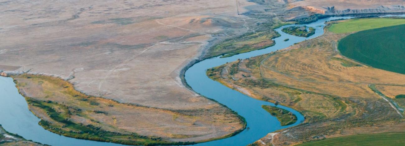 stretch of river