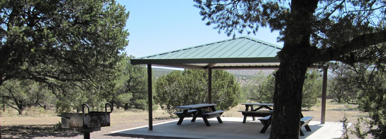 Datil Well campground facilities.