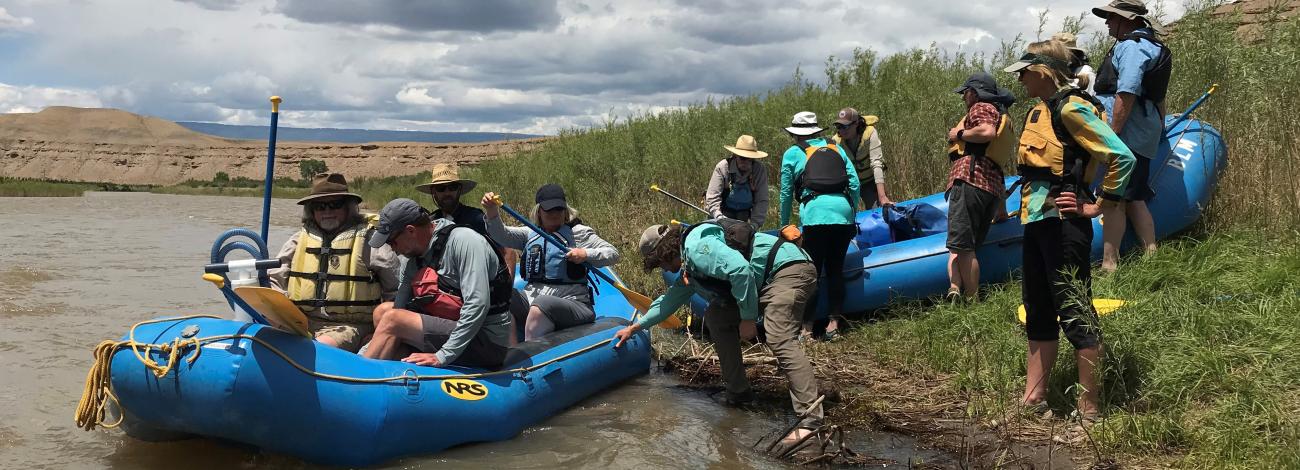 Southwest RAC floats the Gunnison River June 2023