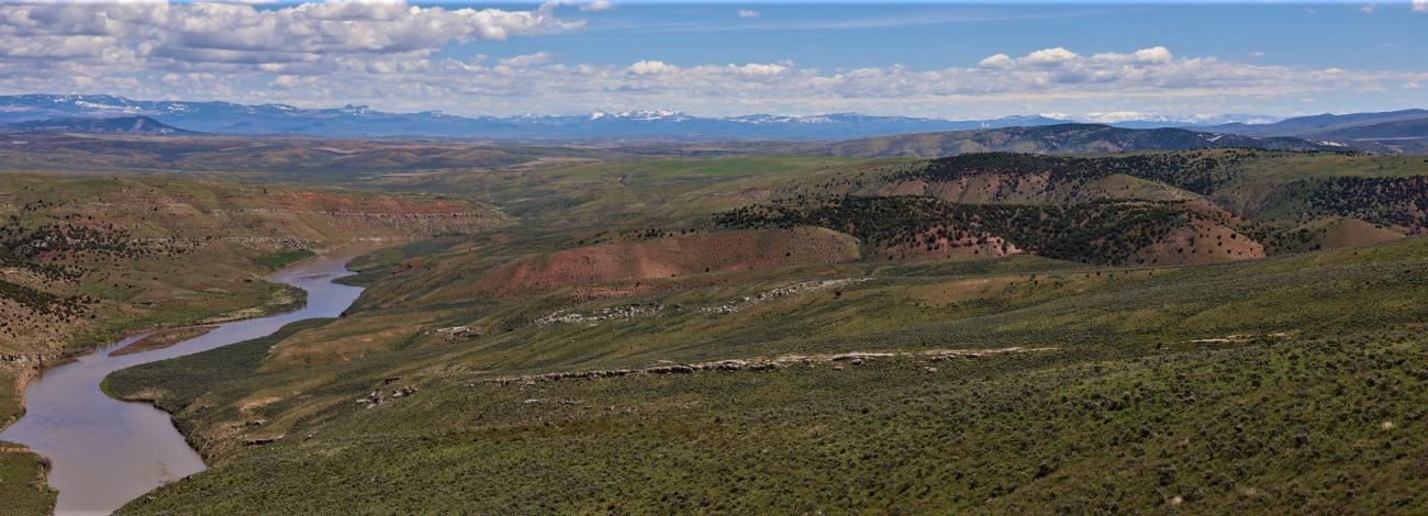 IMAGE OF YAMPA RIVER FACING EAST TOWARD CRAIG AND STEAMBOAT SPRINGS