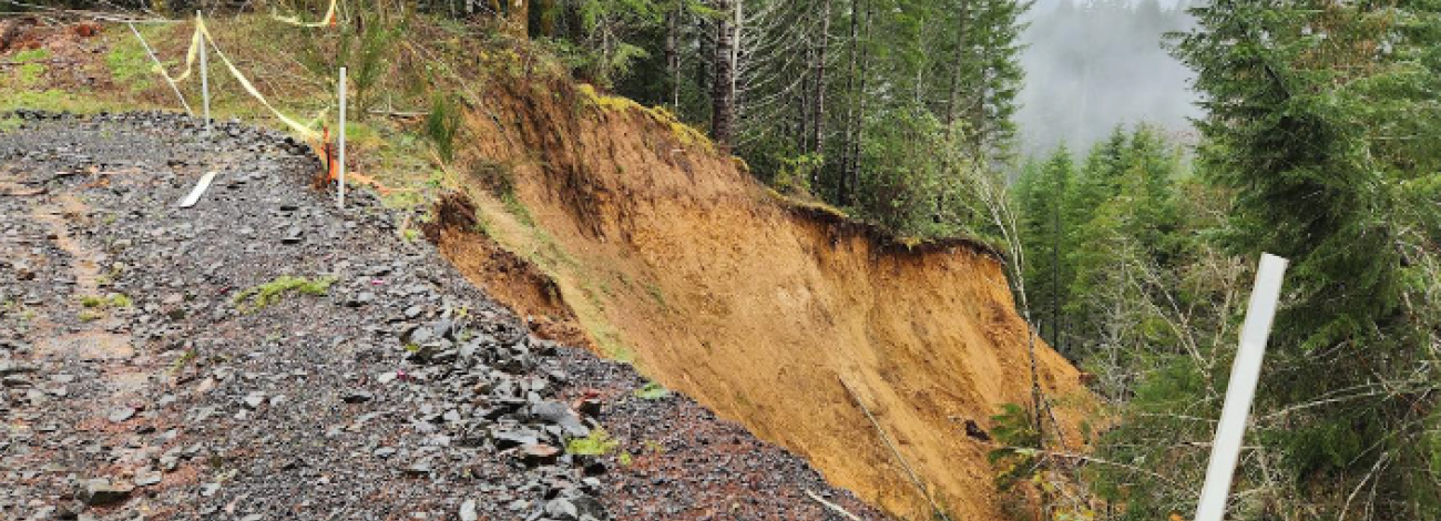 Little Elk Mountain landslide