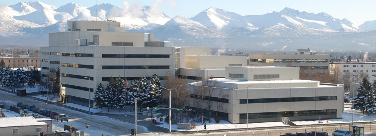 Federal building in Anchorage