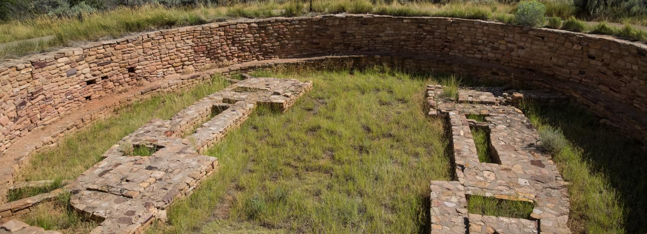 archaeological site at Canyons of the Ancients National Monument
