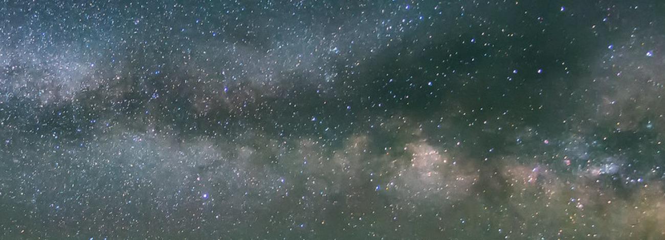 night sky has millions of starts visible