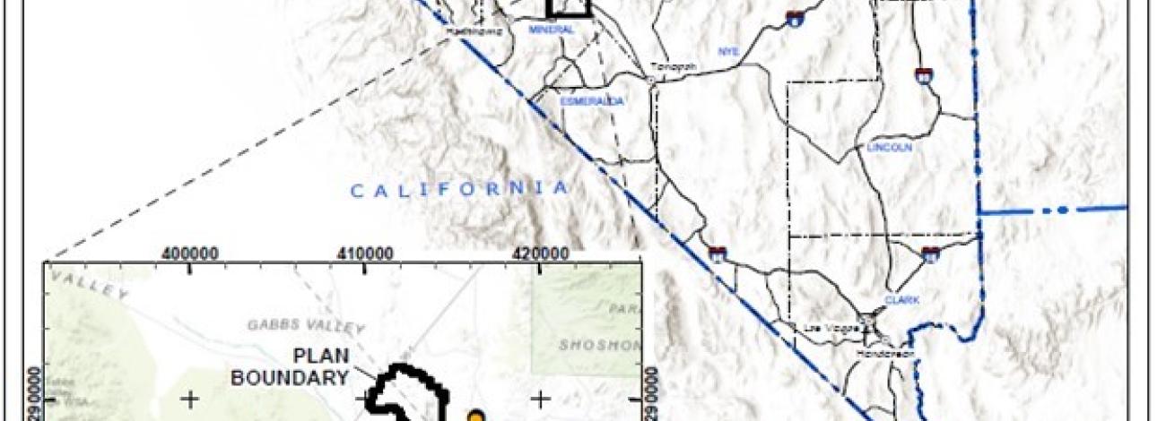 County Line Mine Map
