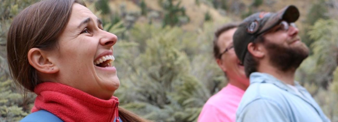 Volunteers get outside on National Public Lands Day. BLM photo.