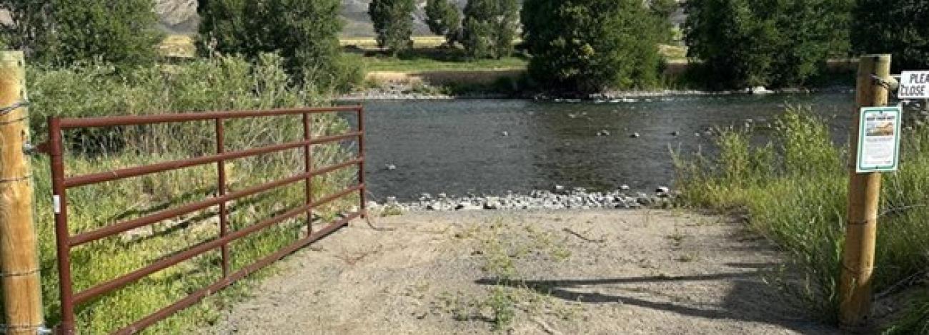 BLM-WY-Boat access Shoshone River