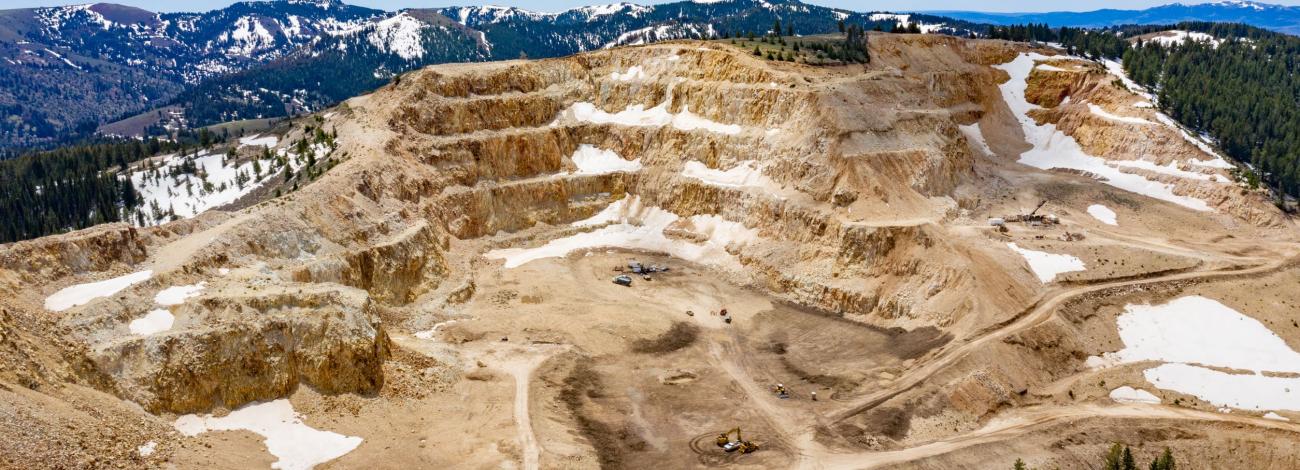 Image of large mine